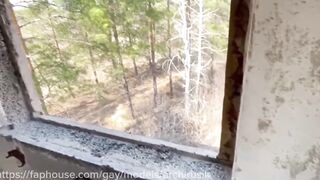 Femboy sissy gets destroyed in public bathroom by daddy's big cock