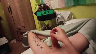 Cute femboy POV destroyed while gay alone