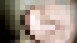Gloryhole BBC destroys my throat gushing cumswallow