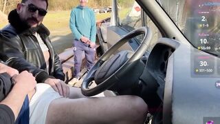 Gay truck threesome muscle daddy raw encounter destroyed best of week