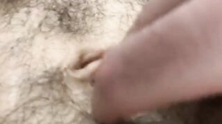 Belly button masturbation drip gay cumshot outie to innie