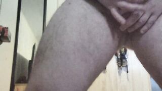 Daddy’scumshot over hairy chest 100 subs special roleplay