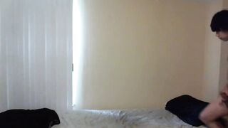 Filipino boy toy dances naked finger fucks himself to gushing cum overload