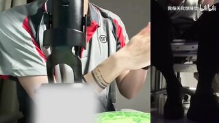 ASMR stressed chatboy relaxes in host’s bed Asian big dick solo