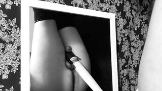 Gay post orgasm torture cum keeps going bound vibrator taped cock