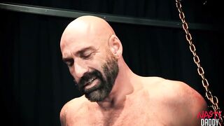 Giant daddy’s raw seed explodes in my tight hole as Michael Roman gags on his massive cock