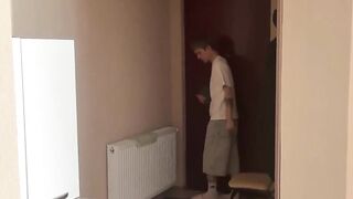 Stepbrother seduced into deepthroat and tight ass fucking with giant cumshots