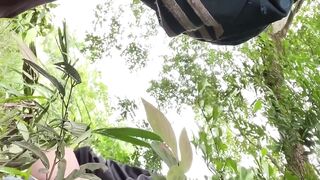 Gay public bareback almost caught deep anal fucking black cock hungry boy