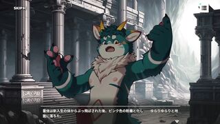 XXL Woofia ruthlessly fucked raw furry gay hentai game