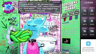 Gamer furry just chatting with monster cock stuffed in gloryhole