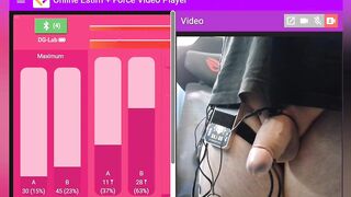 Random guys take control of my estim until I cum hard