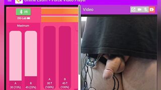 Random guys take control of my estim until I cum hard