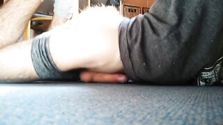 Hands free orgasm ruined his life raw cumming explosion