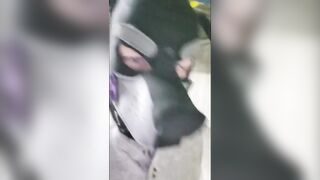 Puppy Boy Can’t Hold It Bursts Pants Outside Bathroom Peeing Ruin