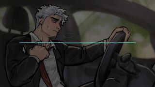 Gay ASMR boss destroyed by big cock huge load coworker anal