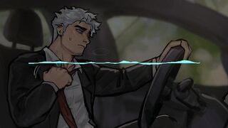 Gay ASMR boss destroyed by big cock huge load coworker anal