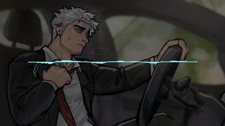 Gay ASMR boss destroyed by big cock huge load coworker anal