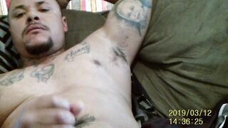 Daddy’s Big Tattooed Cock Gets Destroyed Gushing Squirt Orgasms