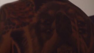 Wild mouth devoured thick cum in primal ecstasy deep throat