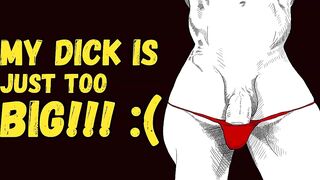 Your Friend's XXXL Dick Chokes His Throat Deepthroat Blowjob Praise