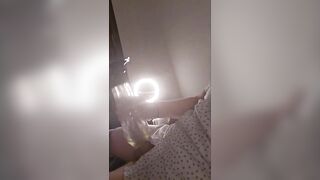 Jacking off Big Cock Boss Alone Dirty Talk Creampie