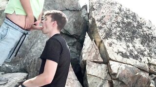 Met a rock climber and he pounded my ass bareback with bee cameo
