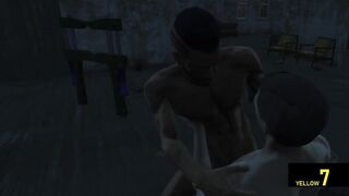 He finds the hottest spots for rough bareback fun with strangers