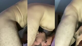 Deepthroat cum addicted slut face fucked raw in HD rough blowjob