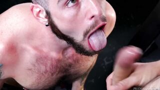 Dominator’s brutal big dick destroys submissive deep throat raw fuck