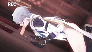 Sunday sucks cock in Honkai Star Rail gay r34 animation