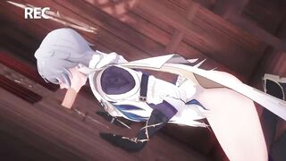 Sunday sucks cock in Honkai Star Rail gay r34 animation