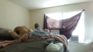 Tattooed stud destroys white girl's pussy on camera caught cheating