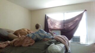 Tattooed stud destroys white girl's pussy on camera caught cheating