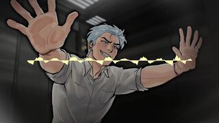 Rival's Big Cock Chokes Throat While Stuck in Elevator