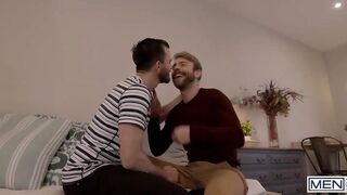 Gabriel Phoenix Gets His Morning Hard with Franky Fox Big Cock Throated