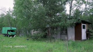 Big Dick Vanlife German forest solo piano anal edging solo masturbation