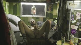 Big Dick Vanlife German forest solo piano anal edging solo masturbation