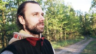 Big Dick Vanlife German forest solo piano anal edging solo masturbation