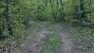 Big Dick Vanlife German forest solo piano anal edging solo masturbation