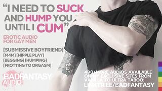 Boyfriend wrecked with arousal after nightmare gets addicted to your empathetic nipples