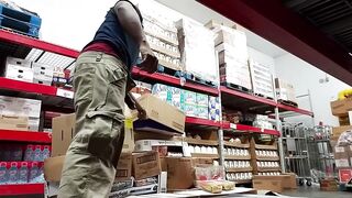 Cumshot at work while masturbating got chilled