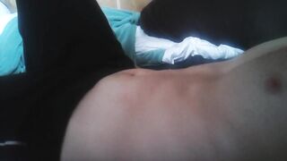 Thick uncut brutal jerkin AM solo big dick blowout