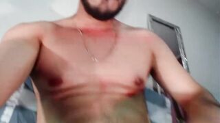 Latin Male Moans Uncut Big Dick Handjob Leak