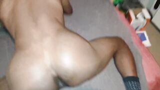 Morninggloryfuck with that big black gay cock