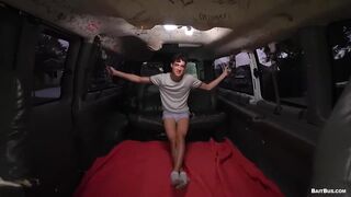 Adam X Lee gets stripped and fucked raw for cash by Andy Adler doggystyle