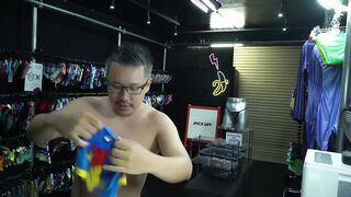 Gay jock raw underwear haul gushing solo sessions