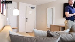Big cock destroyed by greedy hotel room service