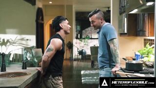 Derek Kage Gets BRED by His Stud Siren Santiago raw bareback breeding stepdad