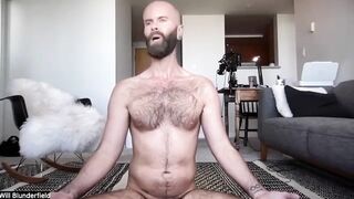 Passion builds as cock deep in controlled edging tantra