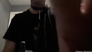 Shock Collar Torture a Teen Self Abusing Solo